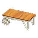 Ironwood Low Table Animal Crossing New Horizons | ACNH Critter - ACNHMALL