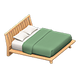 Light wood x Deep green