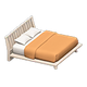 White x Orange
