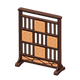 Dark wood x Orange