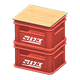 Red x White logo
