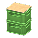 Stacked Bottle Crates Animal Crossing New Horizons | ACNH Critter - ACNHMALL