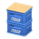 Blue x White logo Blue x White logo