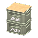 Stacked Bottle Crates Animal Crossing New Horizons | ACNH Critter - ACNHMALL