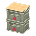 Stacked Bottle Crates Animal Crossing New Horizons | ACNH Critter - ACNHMALL