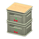 Stacked Bottle Crates Animal Crossing New Horizons | ACNH Critter - ACNHMALL