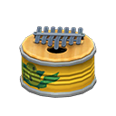Recycled-Can Thumb Piano Animal Crossing New Horizons | ACNH Critter - ACNHMALL
