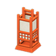 Orange wood x Plain