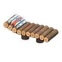 Log Garden Lounge Animal Crossing New Horizons | ACNH Critter - ACNHMALL