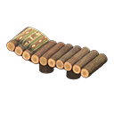 Log Garden Lounge Animal Crossing New Horizons | ACNH Critter - ACNHMALL