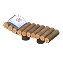 Log Garden Lounge Animal Crossing New Horizons | ACNH Critter - ACNHMALL