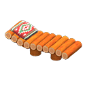 Log Garden Lounge Animal Crossing New Horizons | ACNH Critter - ACNHMALL