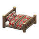 Dark wood x Southwestern flair