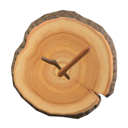 Log Wall-Mounted Clock DIY Recipe