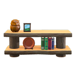 Log Decorative Shelves DIY Recipe