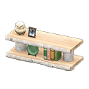 Log Decorative Shelves Animal Crossing New Horizons | ACNH Critter - ACNHMALL