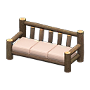Log Extra-Long Sofa Animal Crossing New Horizons | ACNH Critter - ACNHMALL