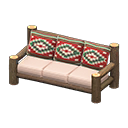 Log Extra-Long Sofa Animal Crossing New Horizons | ACNH Critter - ACNHMALL