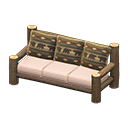 Log Extra-Long Sofa Animal Crossing New Horizons | ACNH Critter - ACNHMALL