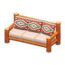Log Extra-Long Sofa Animal Crossing New Horizons | ACNH Critter - ACNHMALL