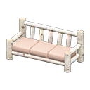 Log Extra-Long Sofa Animal Crossing New Horizons | ACNH Critter - ACNHMALL