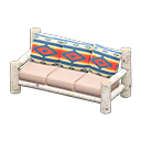 Log Extra-Long Sofa Animal Crossing New Horizons | ACNH Critter - ACNHMALL