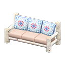 Log Extra-Long Sofa Animal Crossing New Horizons | ACNH Critter - ACNHMALL