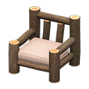 Log Chair Animal Crossing New Horizons | ACNH Critter - ACNHMALL