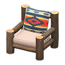 Log Chair Animal Crossing New Horizons | ACNH Critter - ACNHMALL