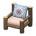 Log Chair Animal Crossing New Horizons | ACNH Critter - ACNHMALL