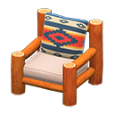 Log Chair Animal Crossing New Horizons | ACNH Critter - ACNHMALL