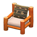 Log Chair Animal Crossing New Horizons | ACNH Critter - ACNHMALL