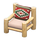 Log Chair Animal Crossing New Horizons | ACNH Critter - ACNHMALL