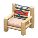 Log Chair Animal Crossing New Horizons | ACNH Critter - ACNHMALL