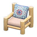 Log Chair Animal Crossing New Horizons | ACNH Critter - ACNHMALL