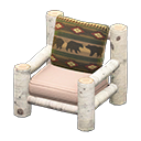 Log Chair Animal Crossing New Horizons | ACNH Critter - ACNHMALL