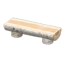 Log Bench Animal Crossing New Horizons | ACNH Critter - ACNHMALL