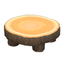 Log Round Table Animal Crossing New Horizons | ACNH Critter - ACNHMALL