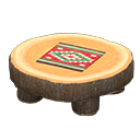 Log Round Table Animal Crossing New Horizons | ACNH Critter - ACNHMALL