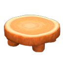 Log Round Table Animal Crossing New Horizons | ACNH Critter - ACNHMALL