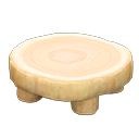 Log Round Table Animal Crossing New Horizons | ACNH Critter - ACNHMALL