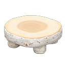 Log Round Table Animal Crossing New Horizons | ACNH Critter - ACNHMALL