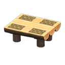 Log Dining Table Animal Crossing New Horizons | ACNH Critter - ACNHMALL