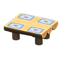 Log Dining Table Animal Crossing New Horizons | ACNH Critter - ACNHMALL