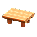 Log Dining Table Animal Crossing New Horizons | ACNH Critter - ACNHMALL