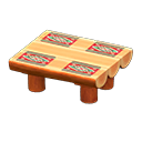 Log Dining Table Animal Crossing New Horizons | ACNH Critter - ACNHMALL