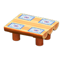 Log Dining Table Animal Crossing New Horizons | ACNH Critter - ACNHMALL