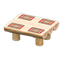 Log Dining Table Animal Crossing New Horizons | ACNH Critter - ACNHMALL
