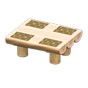 Log Dining Table Animal Crossing New Horizons | ACNH Critter - ACNHMALL