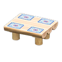 Log Dining Table Animal Crossing New Horizons | ACNH Critter - ACNHMALL